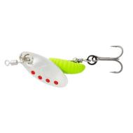 SAVAGE GEAR Grub Spinner 0-es 2,2g - Silver Red Lime