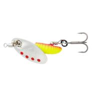 SAVAGE GEAR Grub Spinner 0-es 2,2g - Silver Red Yellow
