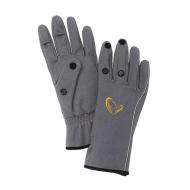 SAVAGE GEAR Softshell Glove -  pergető kesztyű L-es