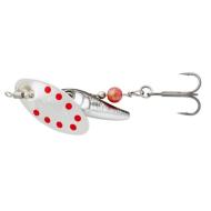 SAVAGE GEAR Sticklebait Spinner 1-es 4,5g - Dirty Silver Red