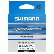 SHIMANO Speedmaster Surf Taper 10x15m 0.33-0.57mm Clear