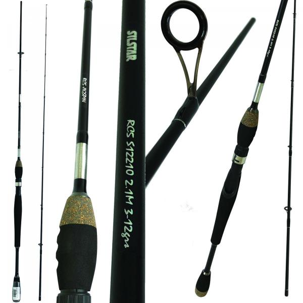 SILSTAR RC5 Jig Spin 2,1m 3-12g - ultra light pergető bot