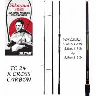 SILSTAR Yokozuna Senso Carp 3,6m/3,5Lbs 3részes bojlis bot