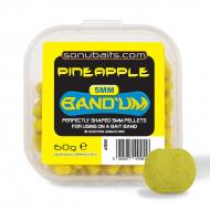 SONUBAITS Mini Bandum süllyedő csalizó pellet 5 mm - Ananász