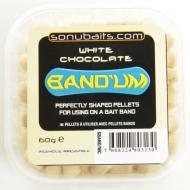 SONUBAITS Band'Um süllyedő csalizó pellet 7 mm - Fehér csoki