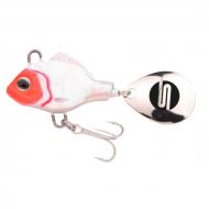 SPRO ASP Jiggin Spinner - 10g  / White Bleeder UV