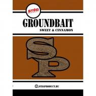 STÉG PRODUCT Groundbait - Fahéj etetőanyag 1kg