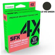 SUFIX SFX 4 Lo Viss Green 0,104mm/135m - pergető fonott