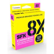 SUFIX SFX 8 Hot Yellow 0,128mm/135m - pergető fonott