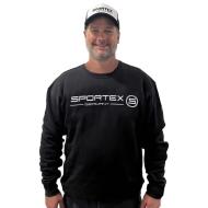 Sportex CREW NECK HOSSZÚ UJJÚ PÓLÓ BLACK XL