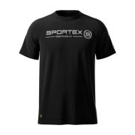 Sportex PÓLÓ T-SHIRT BLACK L