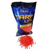 TOP MIX Carp Line Fluoro etető pellet 800g - Eperkrém