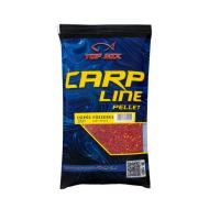 TOP MIX Carp Line Micro etető pellet 800g - Csípős Fűszeres