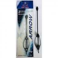 TOP MIX Hárombordás arrow method feeder kosár - 65gr