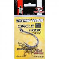 TOP MIX Method Feeder Circle Barbless hook #10