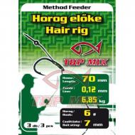 TOP MIX Method feeder előke tüskével 6-os horog 7mm tüske