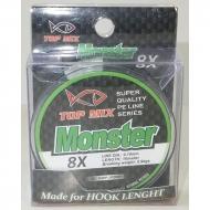 TOP MIX X8 Monster előkezsinór - 0,10mm/10m