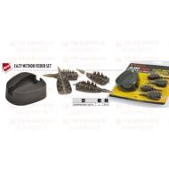 TRABUCCO Aero Sp. Easy method Feeder Set 2 20 g + 2 30 g + töltő, 5 db-os feeder kosár szett
