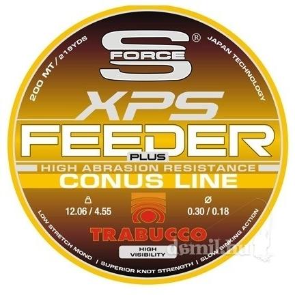 TRABUCCO Feeder Plus conus 200m 0,18/0,25mm