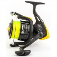 TRABUCCO Sonic XS Surf 8000 távdobó orsó - ajándék zsinórral feltöltve