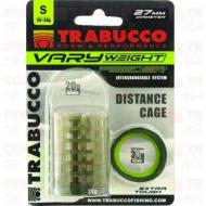 TRABUCCO vary weight distance cage feeder kosár M (30, 40gr)