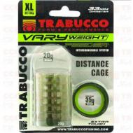 TRABUCCO vary weight distance cage feeder kosár XL (20, 35gr)