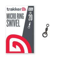 TRAKKER micro ring swivel 20-as mini forgókapocs karikával