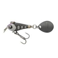 Tiemco SPINNERTAIL TIEMCO RIOT BLADE S 20mm 5gr 104 Black Yamame