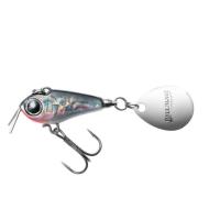 Tiemco SPINNERTAIL TIEMCO RIOT BLADE S 25mm 9gr 03 Holo Silver Black
