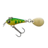 Tiemco SPINNERTAIL TIEMCO RIOT BLADE S 25mm 9gr 103 Holo Green Gold Yamame