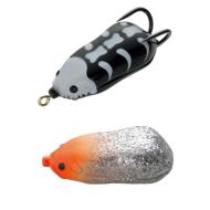 Tiemco VAJRA FROG HSP-55 HOOKING SPECIAL 5.5cm 16.5gr 17 Red Head/Silver Glitter