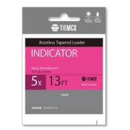 Tiemco VÉKONYODÓ ELŐKE INDICATOR TAPERED LEADER 13ft 6X