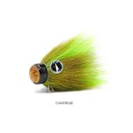 VMC Baby Mustache Shallow Rig 22g - Chartreuse