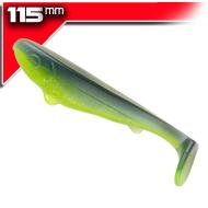 YUM Scottsboro Swimbait 11,5cm/6db - Electric Blue Chartreuse