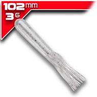 YUM Tube - White Silver Flake 10cm/6db aromásított gumicsali