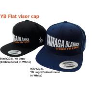 Yamaga Blanks FLAT VISOR SAPKA BLACK BORN TO FISH