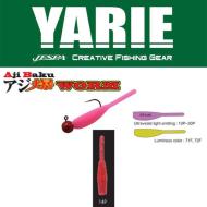 Yarie Jespa AJIBAKU WORM 690 1.2 3cm 14P Clear Red