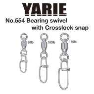 Yarie Jespa FORGÓKAPOCS YARIE 554 CROSSLOCK BEARING SWIVEL 100LB