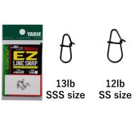 Yarie Jespa KAPOCS YARIE 555 MICRO EZ LINE SNAP 13LB SS