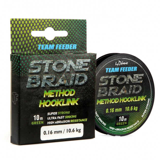 TF Stone braid green 10m 0,18mm