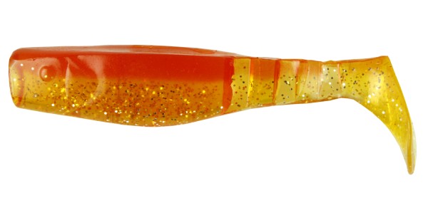 Vibra Shad Gumihal -  7cm csillám-narancs