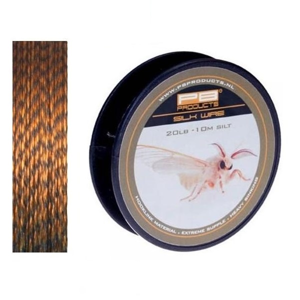 Silk Wire 10m 20lb horogelőkezsinór silt