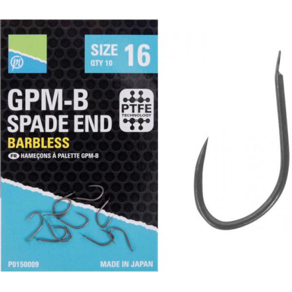 GPM-B szakáll nélküli lapkás horog 12-es