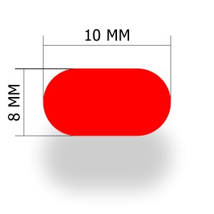 Oldódó Mini Method Pop Ups 8-10mm - Citrom-narancs