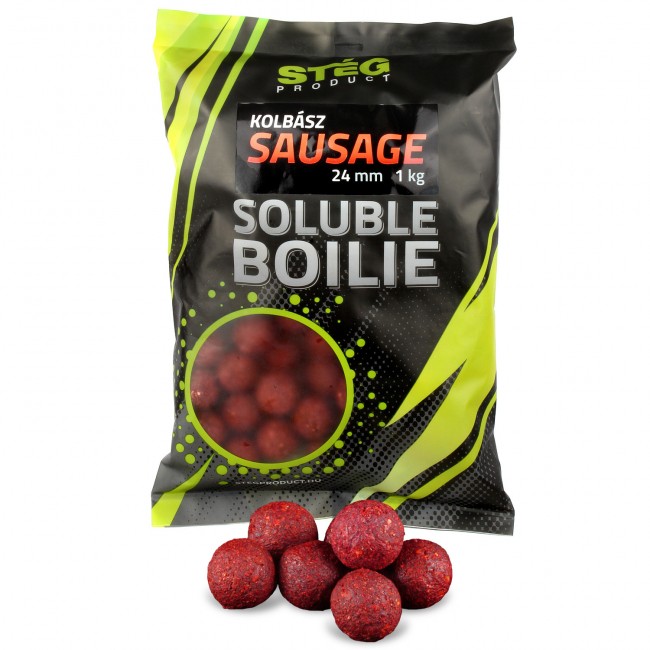 Etető oldódó bojli - Kolbász (1kg)