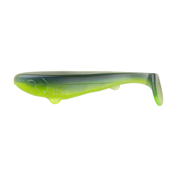 YUM Scottsboro Swimbait 7,6cm/6db - Electric Blue Chartreuse - Műcsalik -  Gumihalak